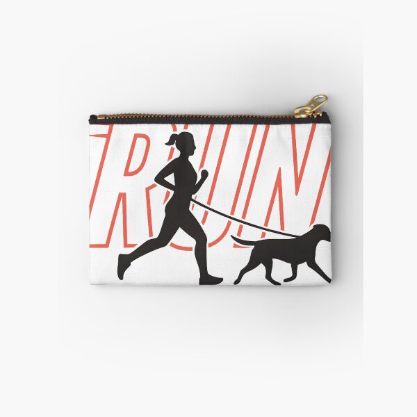 Item preview, Run With Dog – Female Runner & Pet Fitness T-Shirt designed and sold by SnB-Design.