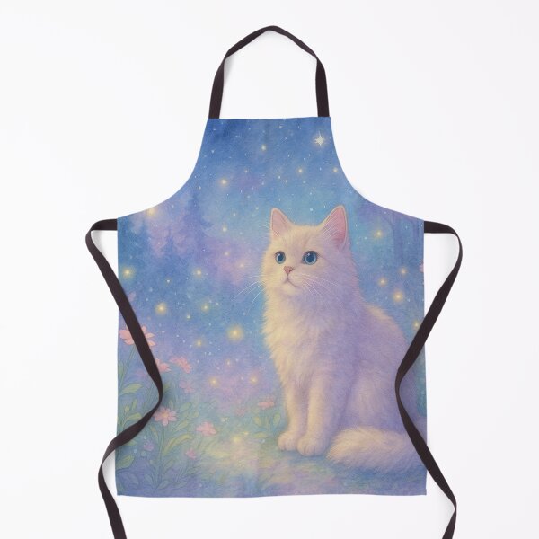 Item preview, "Whispers of the Night Forest – Dreaming Cats in Moonlight" designed and sold by SEIMEI2025.
