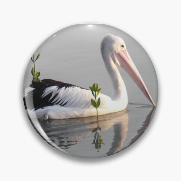 Item preview, A sole pelican on the mudflats, Cairns designed and sold by Kymbo.