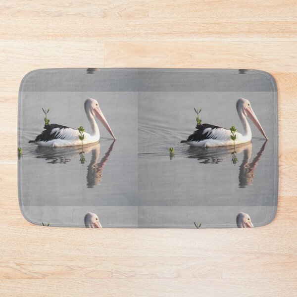 Item preview, A sole pelican on the mudflats, Cairns designed and sold by Kymbo.