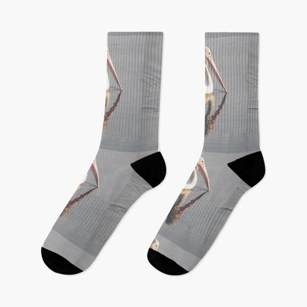 Item preview, A sole pelican on the mudflats, Cairns designed and sold by Kymbo.