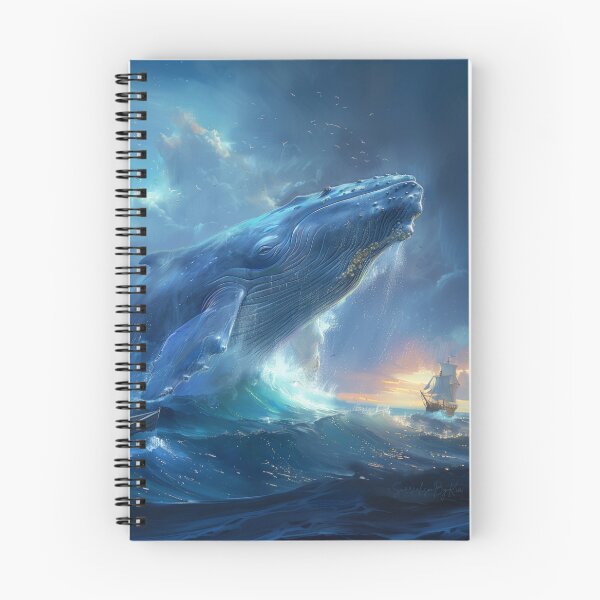 Item preview, Majestic Blue Whale designed and sold by SurrealismByKia.
