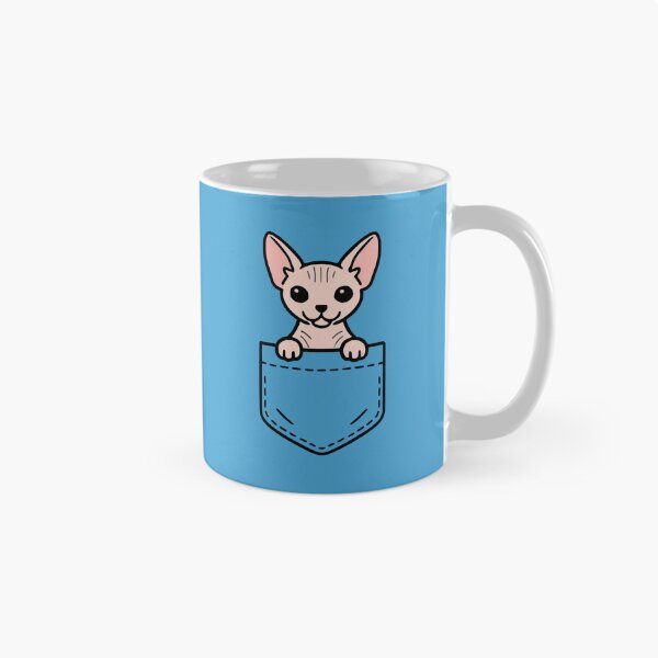 Artikelvorschau, Süßes Sphynx-Kätzchen Pocket Pal Lustige haarlose Sphynx-Katze entworfen und verkauft von chrisrivait.