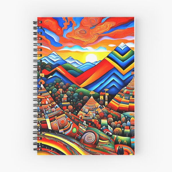 Item preview, Mountain peaks at sunset 1 designed and sold by George Hutton Hunter.