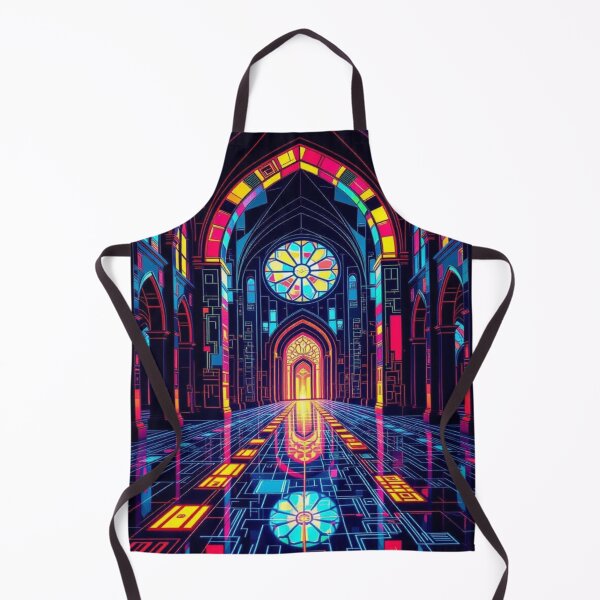 Artikelvorschau, Neon Cathedral: Sacred Space meets Colour Pulse entworfen und verkauft von FotoworldEdel.