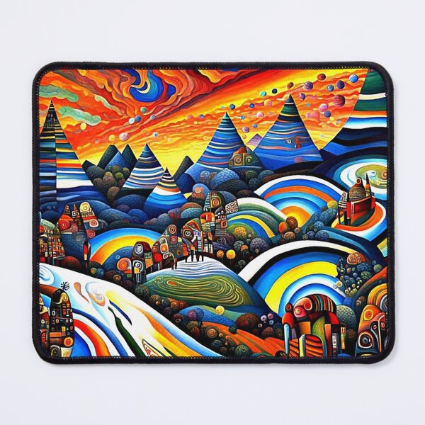 Item preview, Mountain peaks at sunset 2 designed and sold by George Hutton Hunter.
