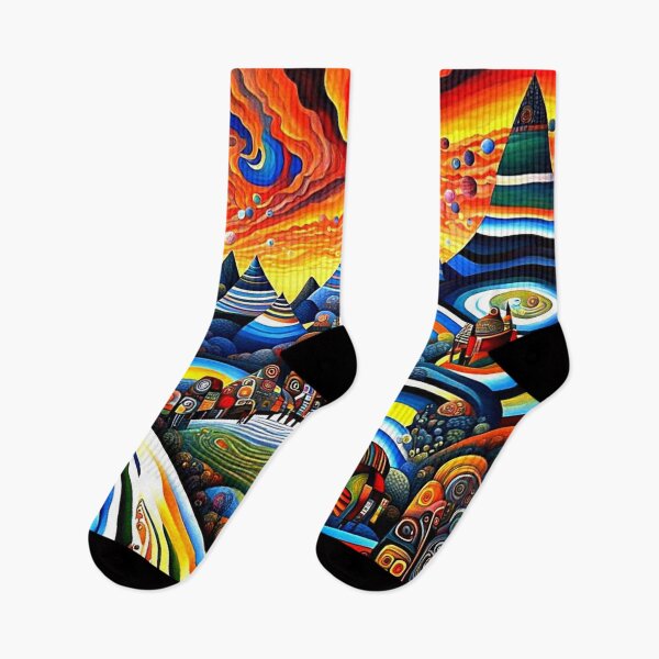Item preview, Mountain peaks at sunset 2 designed and sold by George Hutton Hunter.