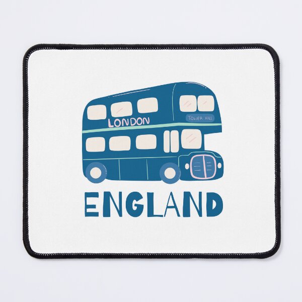 Item preview, London Bus England Art, Retro UK Travel Print, Vintage British designed and sold by poppet103.