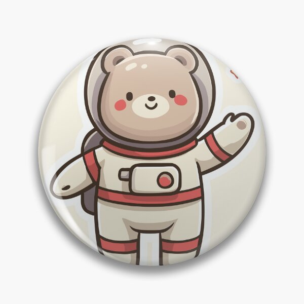 Item preview, Whimsical Space Bear Art designed and sold by bapupa.