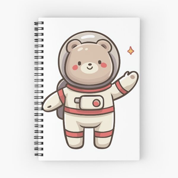 Item preview, Whimsical Space Bear Art designed and sold by bapupa.