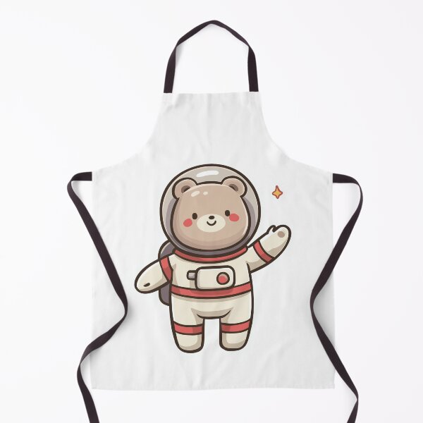 Item preview, Whimsical Space Bear Art designed and sold by bapupa.