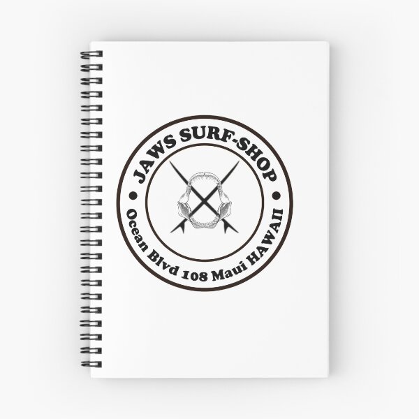 Item preview, Jaws surfshop logo designed and sold by tidelinearchive.