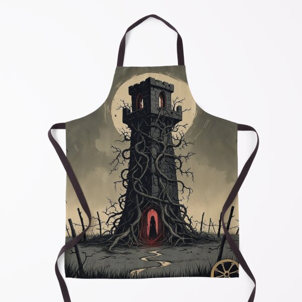 Item preview, She grew too wild to escape - Rapunzel designed and sold by CreepyCurator.