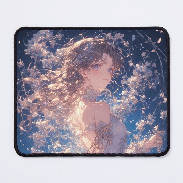 Item preview, "Starlit Bloom – Nighttime Anime Elegance" designed and sold by NegarTv Designs.
