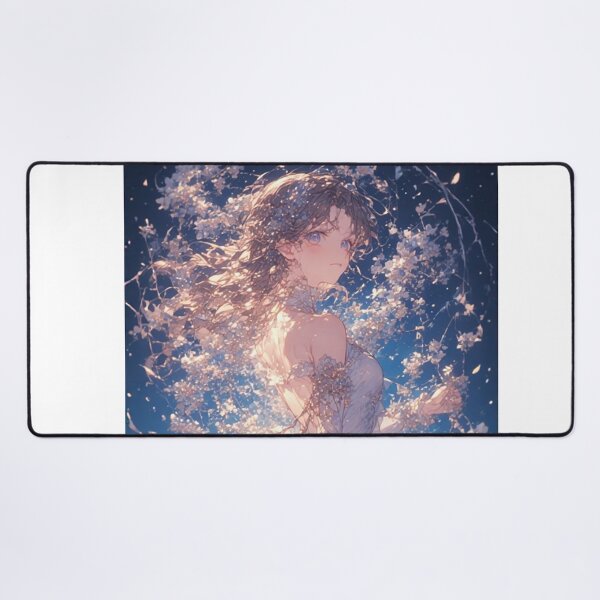 Item preview, "Starlit Bloom – Nighttime Anime Elegance" designed and sold by NegarTv Designs.