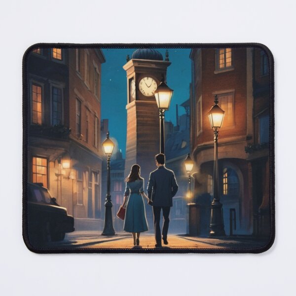 Item preview, A Moonlit Walk to the Clock Tower designed and sold by KilianSzmid.