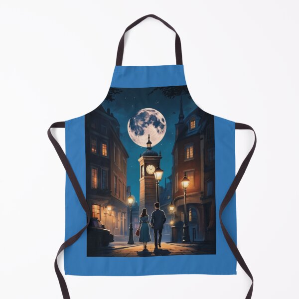 Item preview, A Moonlit Walk to the Clock Tower designed and sold by KilianSzmid.