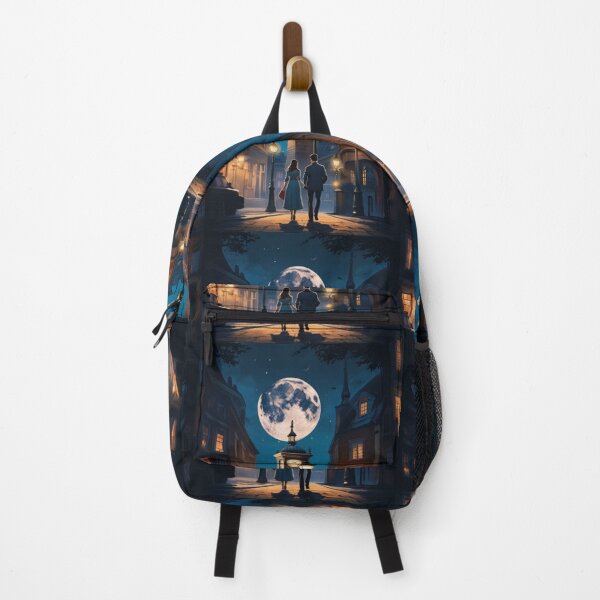 Item preview, A Moonlit Walk to the Clock Tower designed and sold by KilianSzmid.