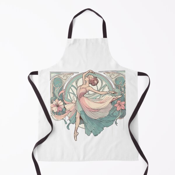 Item preview, Ballet Dancer Ballerina Art Nouveau Gift designed and sold by Pineapple-Tree.