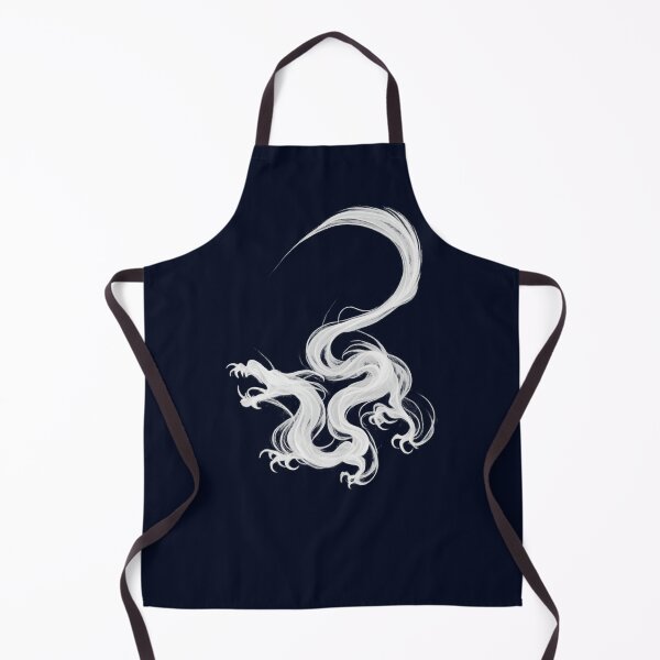 Item preview, White Spirit Dragon – Ethereal Ink Brush Fantasy Creature designed and sold by BloomOfDesign.