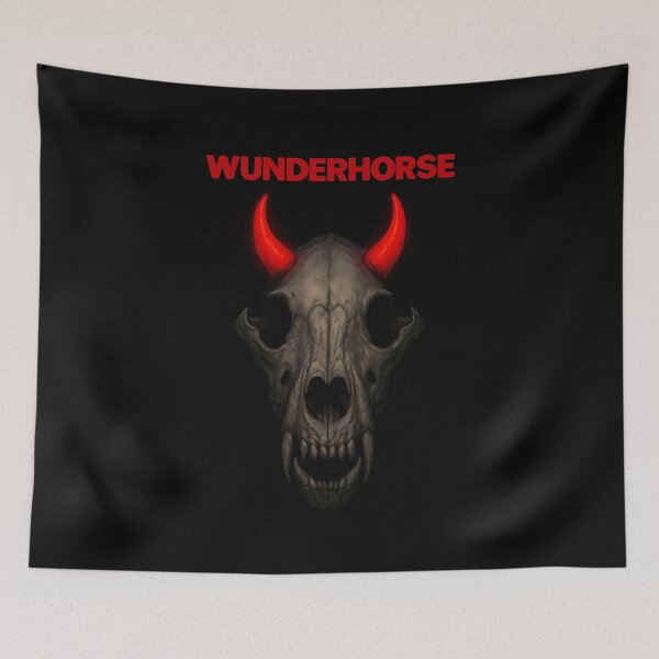 Item preview, Wunderhorse Midas Wolf Cub Skull designed and sold by jackjoe1708.