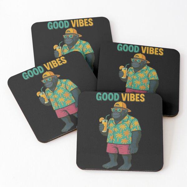 Item preview, Chill Gorilla – 90s Retro Summer Vibes designed and sold by M-ormin.