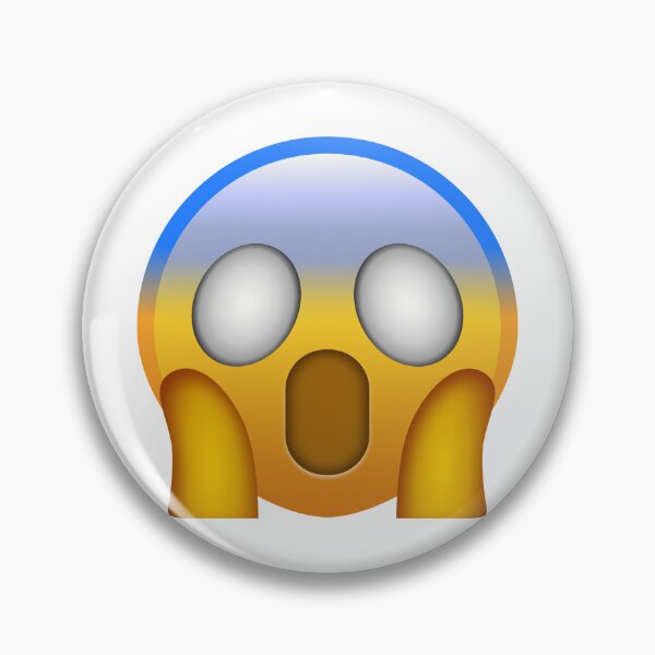 Item preview, Shocked Face Emoji designed and sold by Tom-Riley.