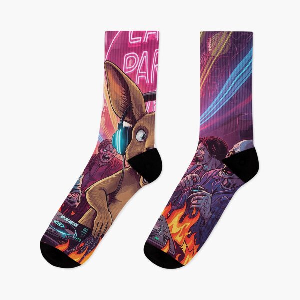 Item preview, Kangaroo DJ of the Apocalypse designed and sold by Sartawsky.