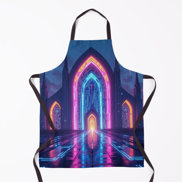 Artikelvorschau, Neon Cathedral: Sacred Space meets Colour Pulse entworfen und verkauft von FotoworldEdel.