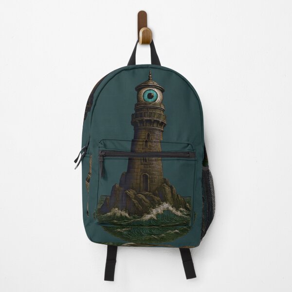 Item preview, Surreal Lighthouse with Giant Eye Artwork designed and sold by Shoot-The-Moon.