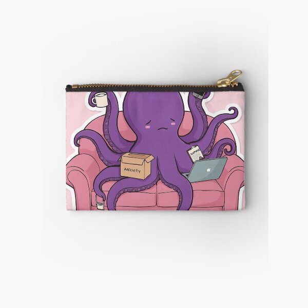 Item preview, Octopus that can't cope with life designed and sold by Sartawsky.