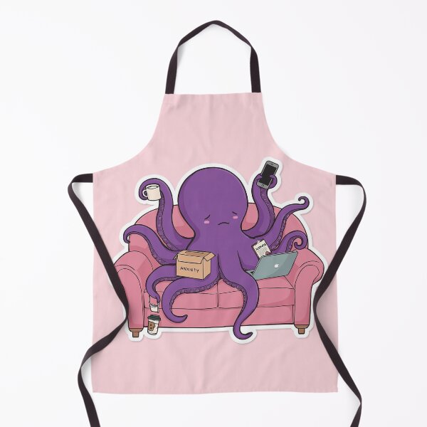 Item preview, Octopus that can't cope with life designed and sold by Sartawsky.