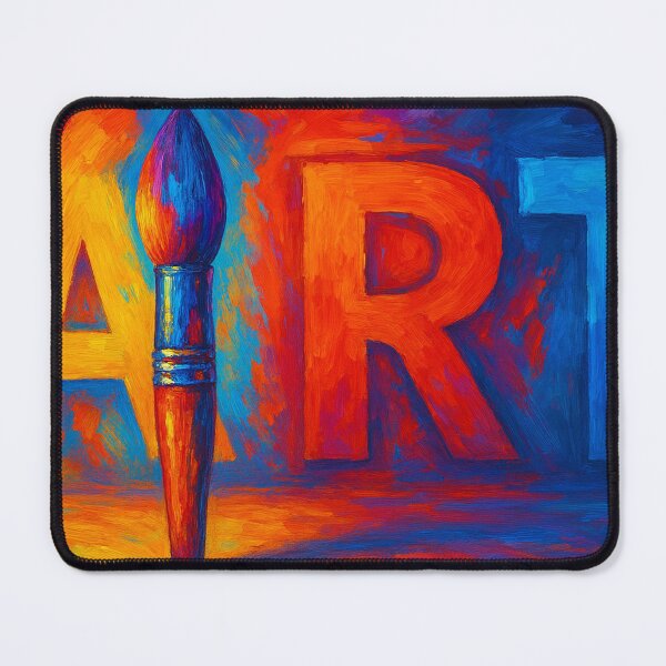 Item preview, Color explosion behind brush art designed and sold by Sigtrix.