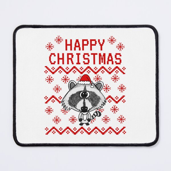 Item preview, Raccoon Ugly Christmas, Xmas Funny designed and sold by doodlerob.