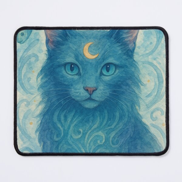 Item preview, Pisces cat, mystic zodiac cat designed and sold by Silverluuna.