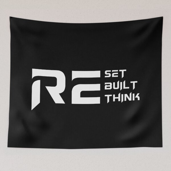 Item preview, REset REbuilt REthink, Unique designed and sold by villacreativa.