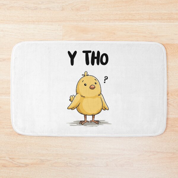 Item preview, Funny meme - Y Tho - Confused Chick Question Mark designed and sold by hamishby.