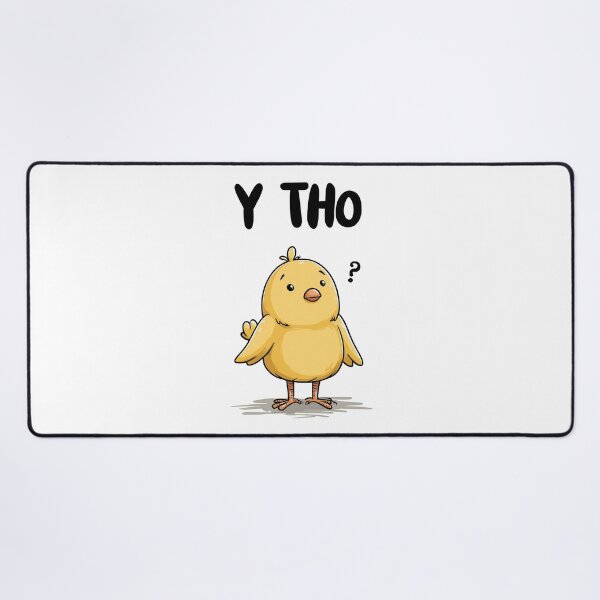 Item preview, Funny meme - Y Tho - Confused Chick Question Mark designed and sold by hamishby.