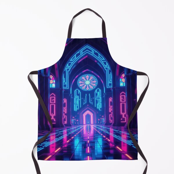 Artikelvorschau, Neon Cathedral: Sacred Space meets Colour Pulse entworfen und verkauft von FotoworldEdel.