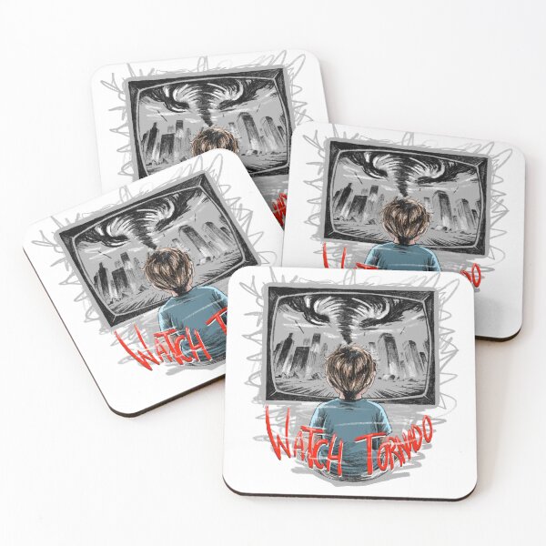Item preview, Watch Tornado – Surreal Urban Disaster Art designed and sold by Dospart.