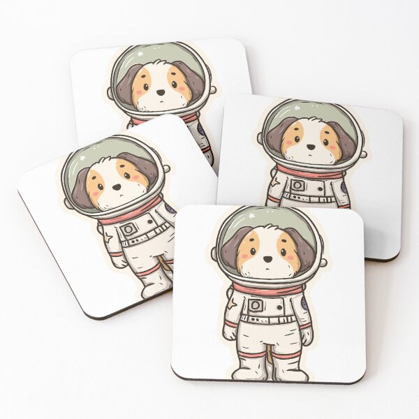 Item preview, Cosmic Space Dog Explorer designed and sold by bapupa.