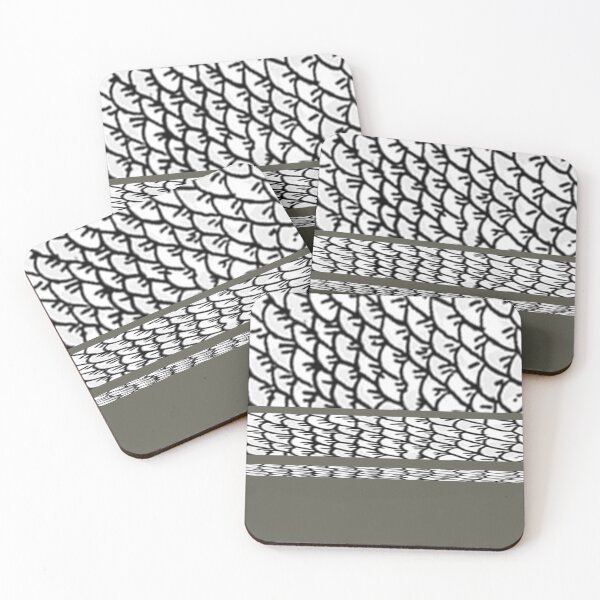 Item preview, The Finely Drawn Fish Scales designed and sold by annenambiro.