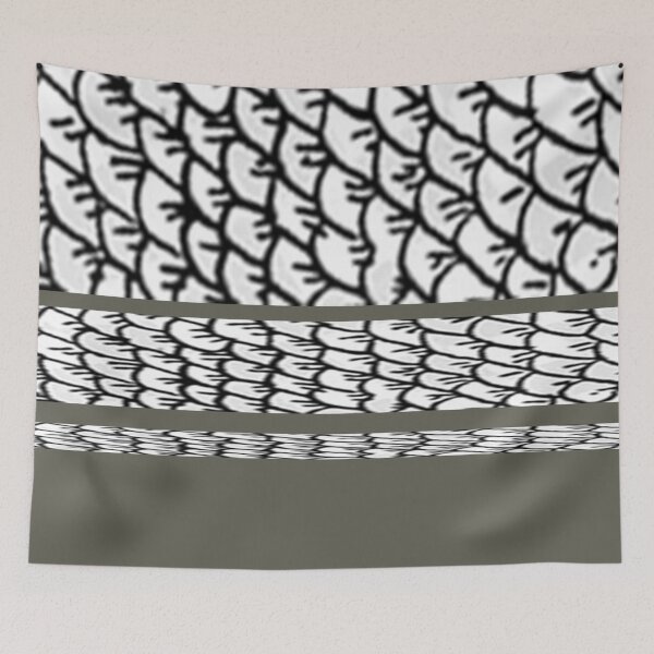 Item preview, The Finely Drawn Fish Scales designed and sold by annenambiro.