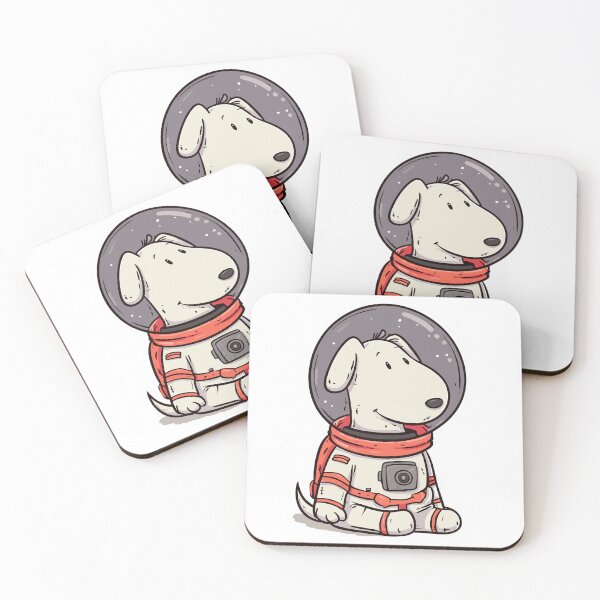 Item preview, Dreamy Space Dog Journey designed and sold by bapupa.