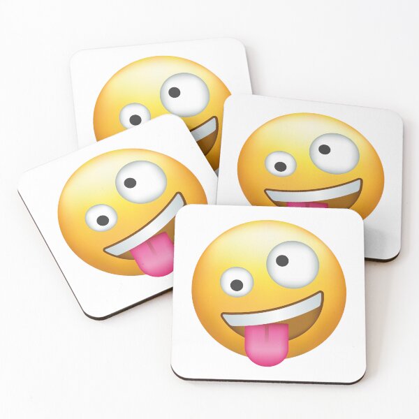 Item preview, Crazy Face Emoji designed and sold by Tom-Riley.