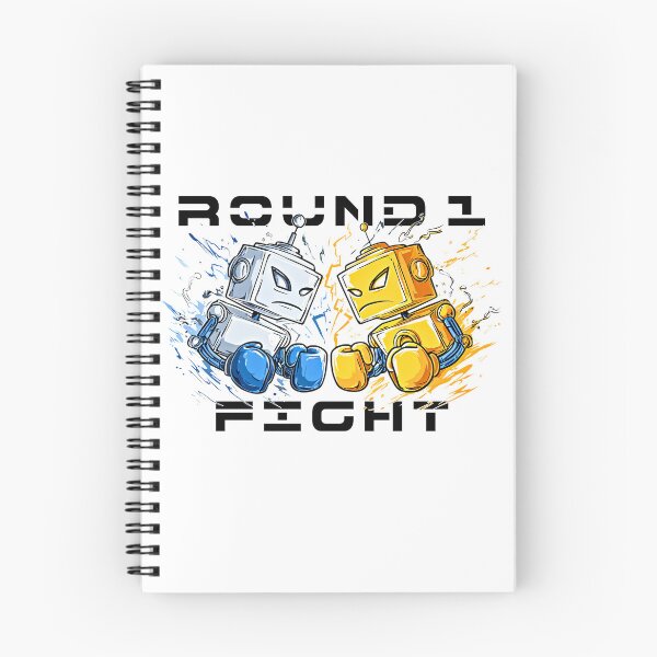 Item preview, Boxing Robots Color 2 designed and sold by Type2Design.