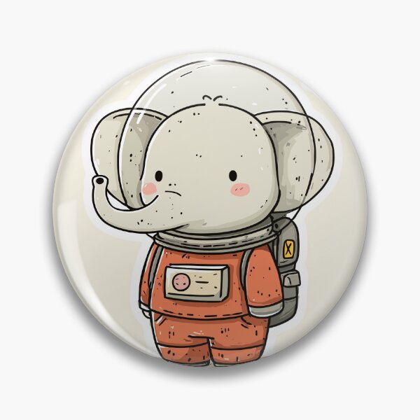 Item preview, Majestic Space Elephant  designed and sold by bapupa.
