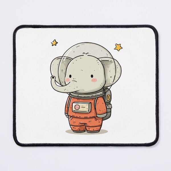 Item preview, Majestic Space Elephant designed and sold by bapupa.