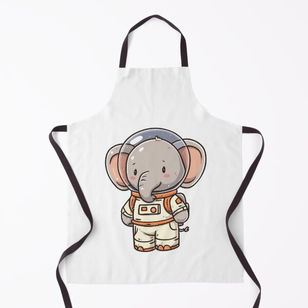 Item preview, Whimsical Space Elephant Art designed and sold by bapupa.