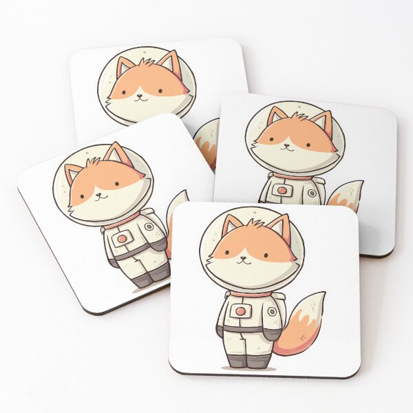 Item preview, Cosmic Space Fox Explorer designed and sold by bapupa.